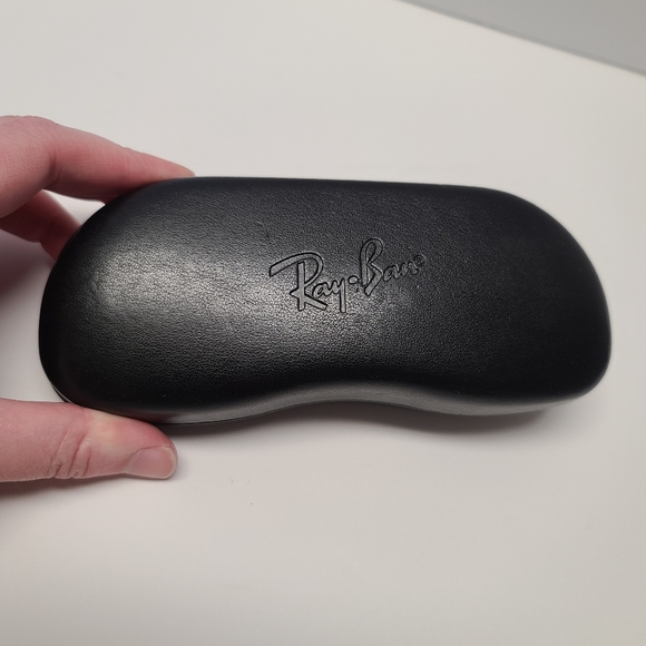 Ray-Ban Black Eyeglasses Sunglasses Hard Case - Picture 1 of 8